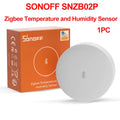 SONOFF SNZB-02P Zigbee Temperature and Humidity Sensor Smart Home Comfort Alert High Accuracy & Fast Refresh Need Zigbee Hub