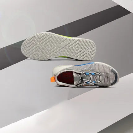 Lightweight Men's Running Shoes Outdoor Breathable Men Sports Shoes Anti-slip Male Sneakers Fashion Flexible Tennis Lace-up New