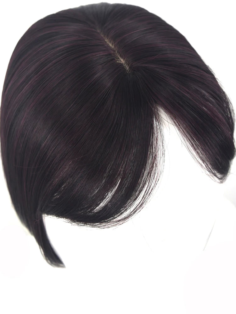TOPREETY Heat Resistant Synthetic Hair 50gr Clip on Hair Topper Extensions B7
