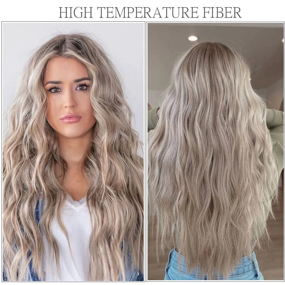 30Inches 200grams Orange Light Brown 12# M888# Body Wave Hair Weave Bundles Blond 27/613 White High Temperature Synthetic Hair