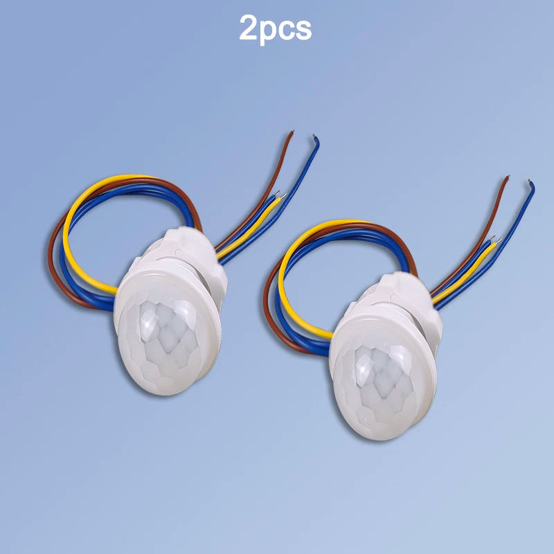 Smart PIR Sensor Detector Switch 110V 220V Human Body Infrared Auto On Off Light For LED Lamp Ceiling Light Panel Lights