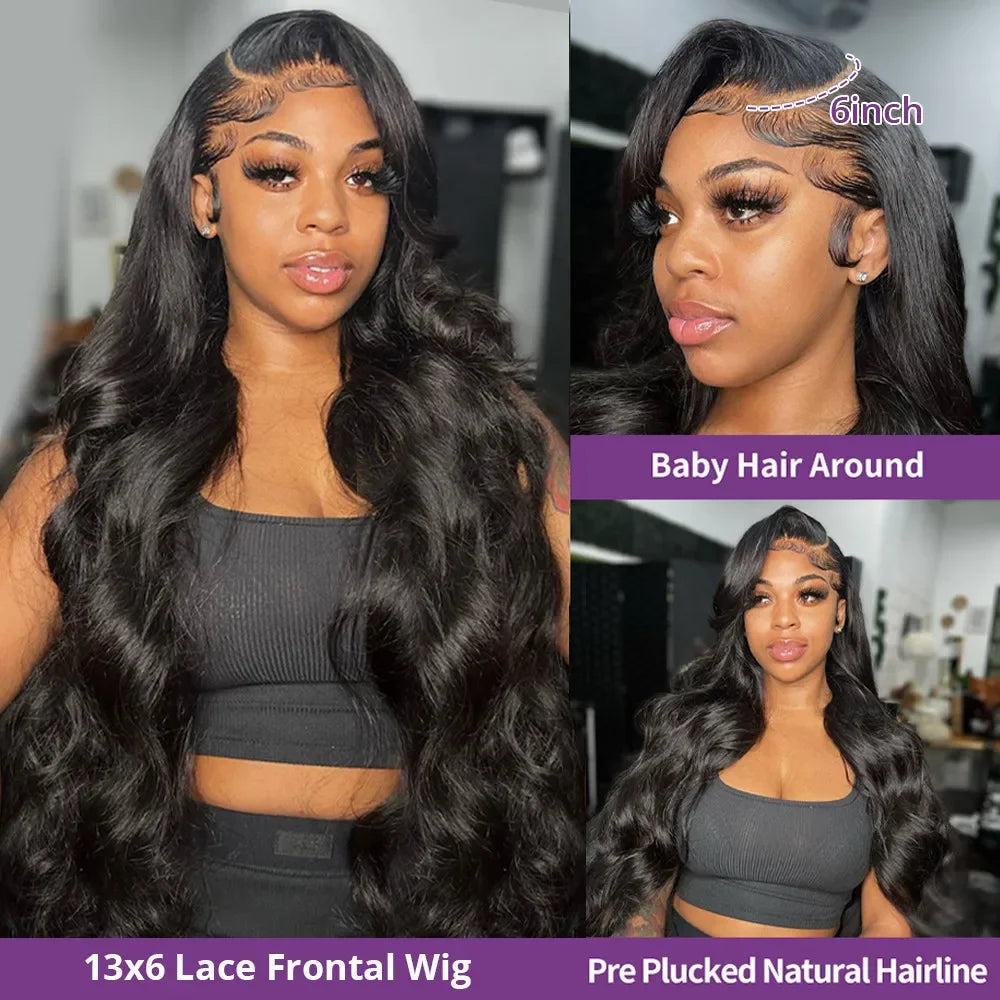 Body Wave Lace Front Wig 13x4 Lace Frontal Wig Glueless Transparent Human Hair Wigs For Women Brazilian Remy Wig On Promotion