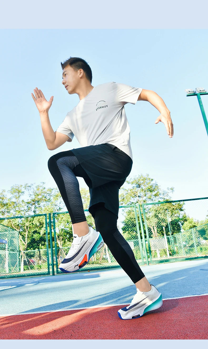 Air cushion Running Shoes Speciality Marathon Men Sports Breathable Lightweight Women's Comfortable Athletic Nonskid Sneakers