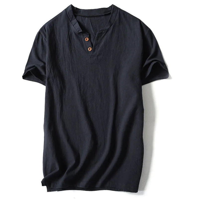 Plus size Summer men shirt 5XL 6XL 7XL 8XL 9XL 10XL linen short sleeve large size shirt men 5 color