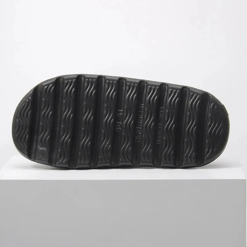 Coconut Slippers Feel like Stepping on Clouds Thick-soled Sandals Summer New Non-slip Wearing Sandals（Shoebox not included）