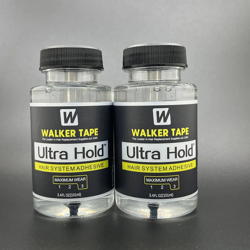 Ultra Hold Wig Glue Waterproof Hair Glue For Lace Wig/Toupee/Closure Invisible Hair System Adhesive With Brush+Lace Remover