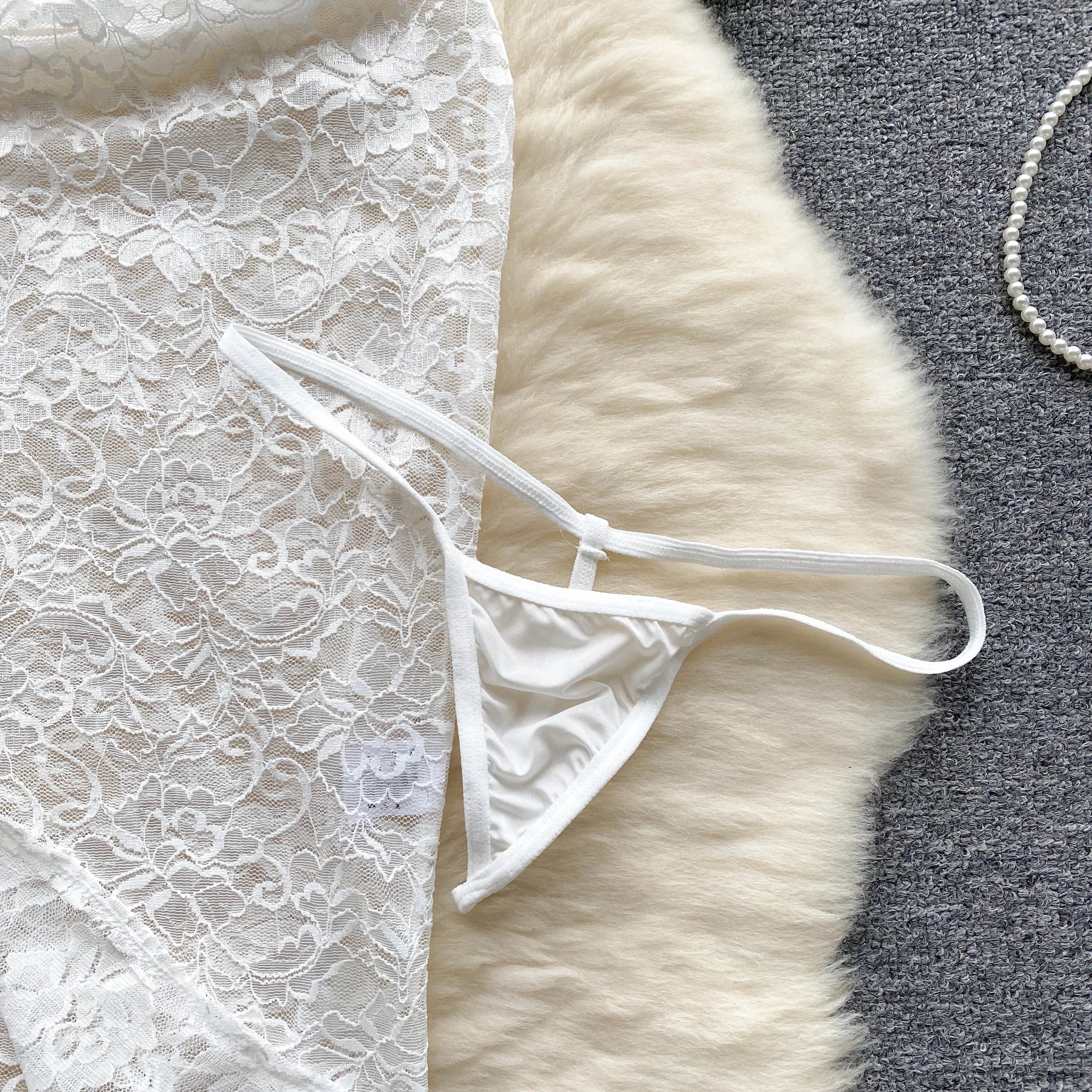 SINGREINY Summer France Sensual Night Dress Erotic Hollow Out Camis Lingerie Nightwear Women Split Slim Sheer Lace Pajamas Dress
