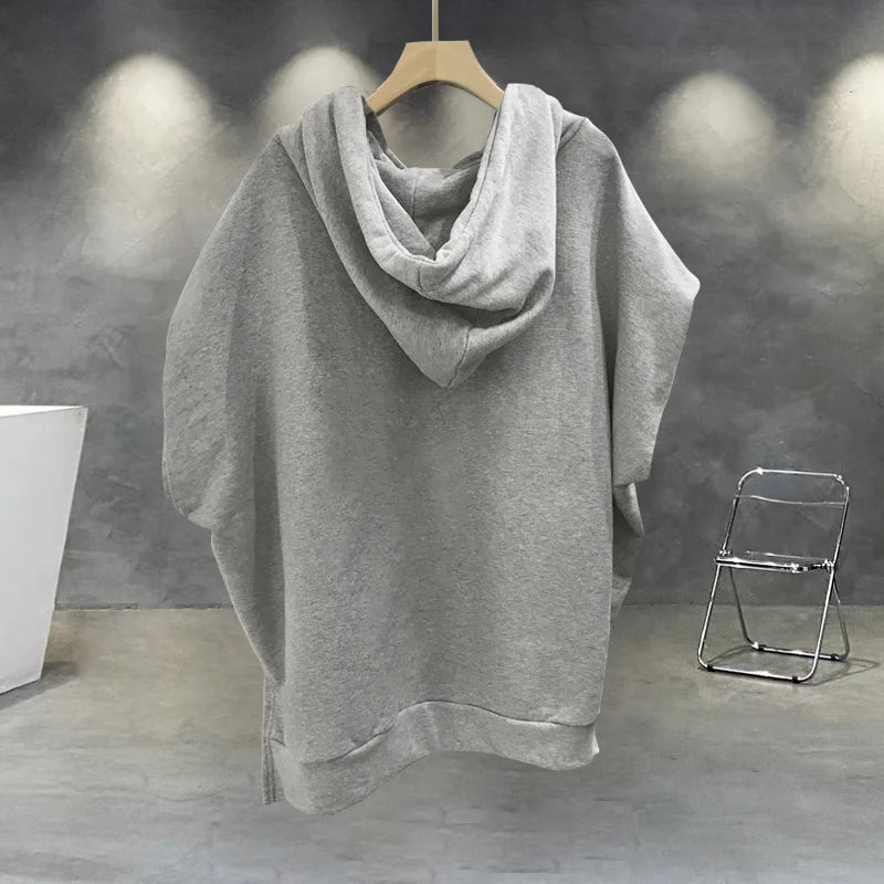 Summer Zipper Hooded Sleeveless T-shirt Men's Korean Fashion Tank Tops 2026 New Y2K Streetwear Casual Vests Hip Hop Tee Shirts