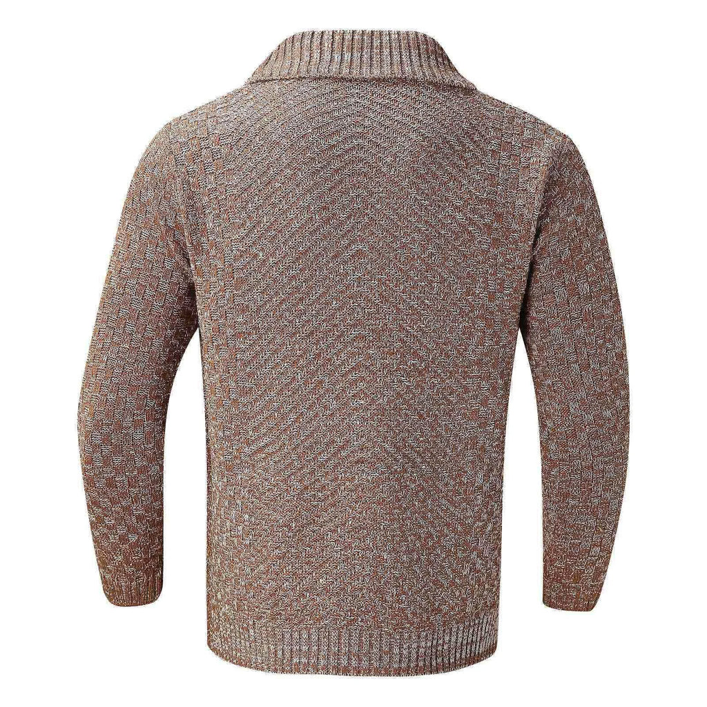 Men'S Kimono Men'S Autumn And Winter Soft Sweaters Long-Sleeved Knitted Cardigan Lapel Long Mens Tacky Christmas Cardigan