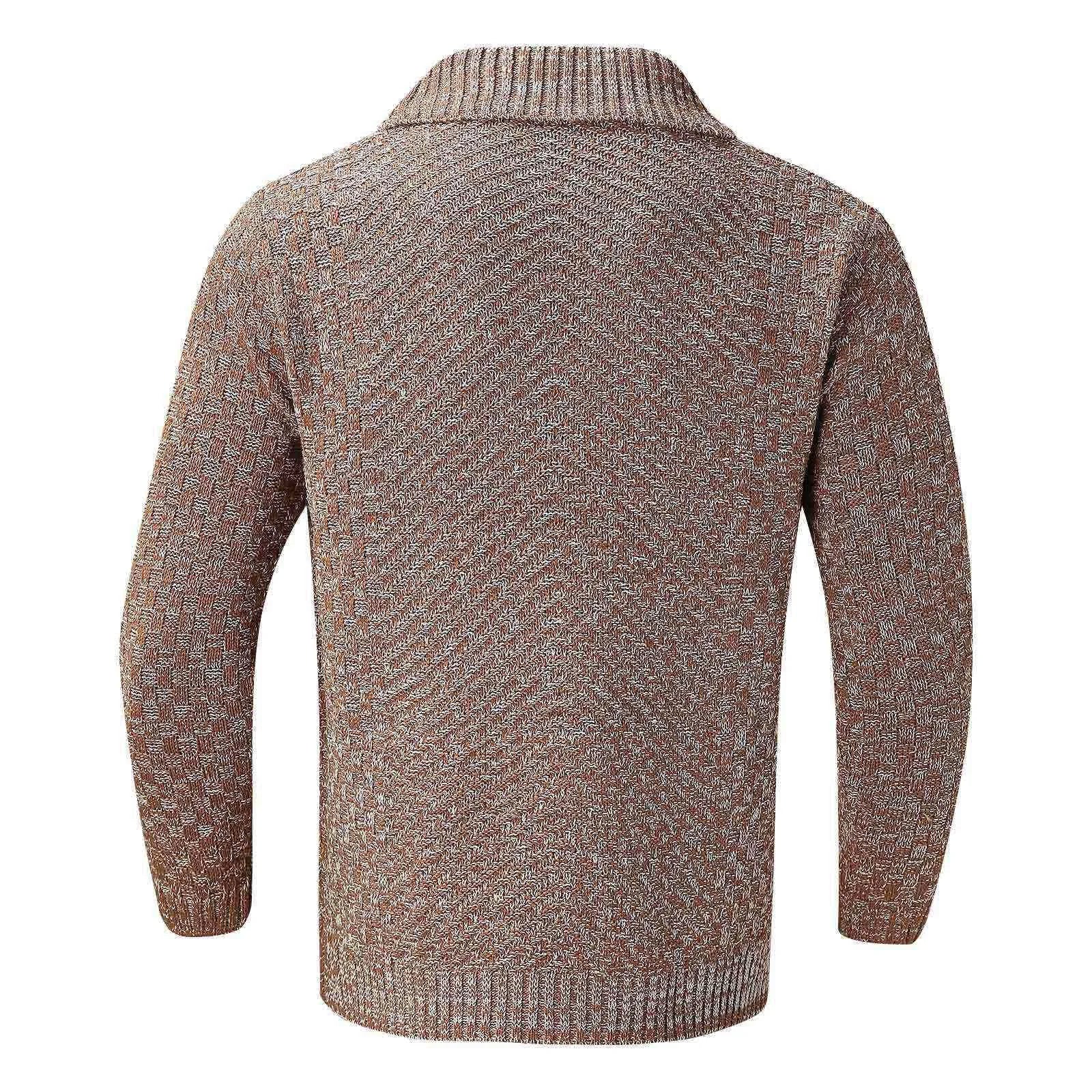Men'S Kimono Men'S Autumn And Winter Soft Sweaters Long-Sleeved Knitted Cardigan Lapel Long Mens Tacky Christmas Cardigan