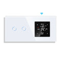 Bingoelec Tuya WiFi Smart Thermostat with Touch Switch Electric Floor Heating Water/Gas Boiler Temperature Controller Smart Home