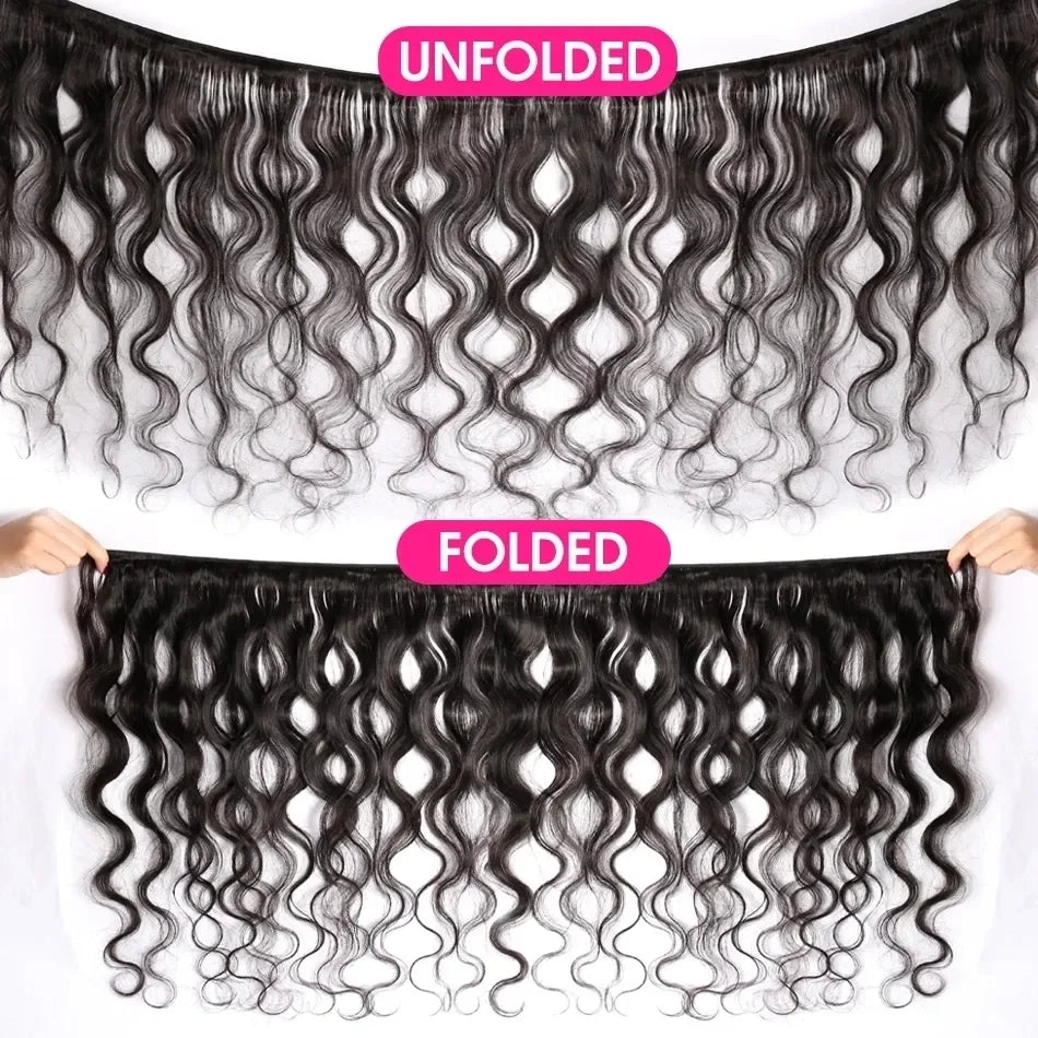 PerisModa Body Wave Human Hair Bundles With Closure 5x5 Transparent Lace 4×4 Brown Lace Brazilian Remy 12A Human Hair Extensions
