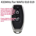 1pcs WAFU 433MHz Remote Controller Door Lock Remote Control Key For WF-010 WF-019 WF-011A Invisible Door Lock