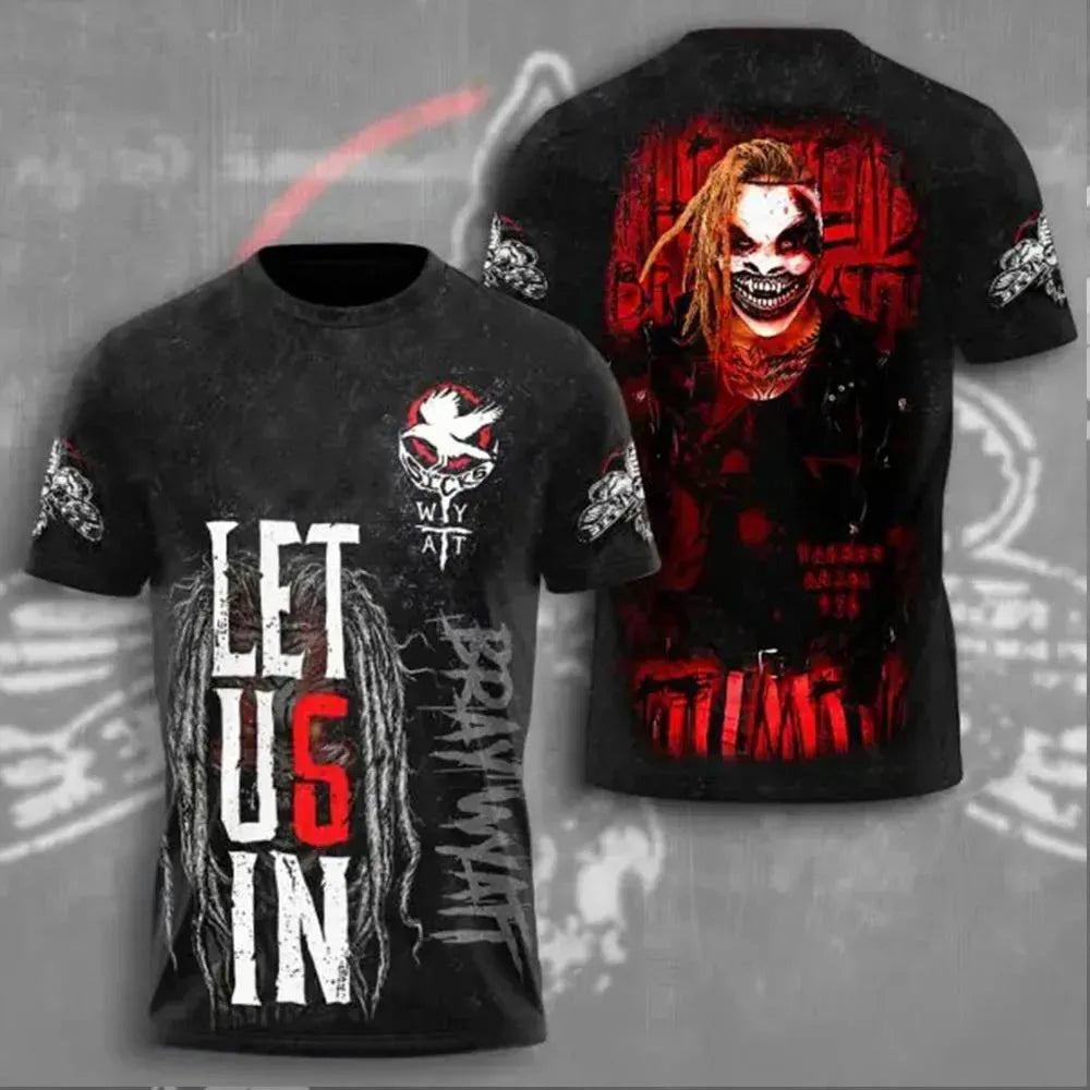 1 Piece Custom Your Picture 2025 Men'S CM PUNK Fan T-Shirt Men'S And Women'S Round Neck T-Shirt Summer Short Sleeved Oversized S