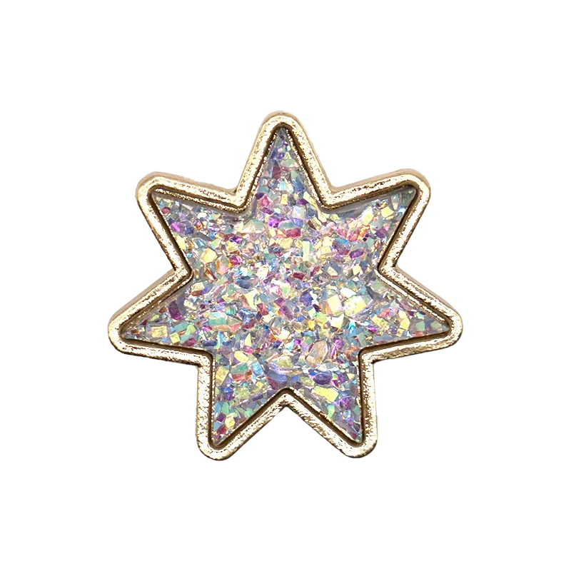 1pcs Golden Metal Shoe Charms Designer Shoe Decorations Luxury Shinning Butterfly Pins for Women Girls Sandal Accessories Buckle