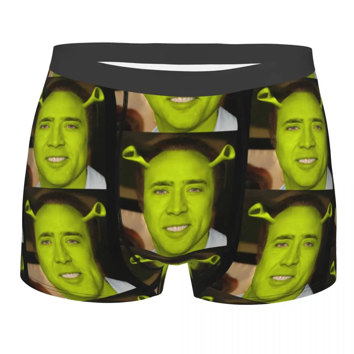 Custom Nicolas Cage Boxer Shorts For Homme 3D Printed Male Nic And His Girls Underwear Panties Briefs Breathbale Underpants