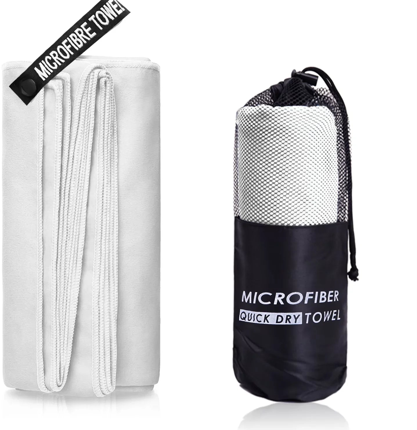 Quick-Drying Bath Towel 40x80/80x160CM Blue Grey Green Orange Strong Absorbent Microfiber Bathroom Washcloth Towels