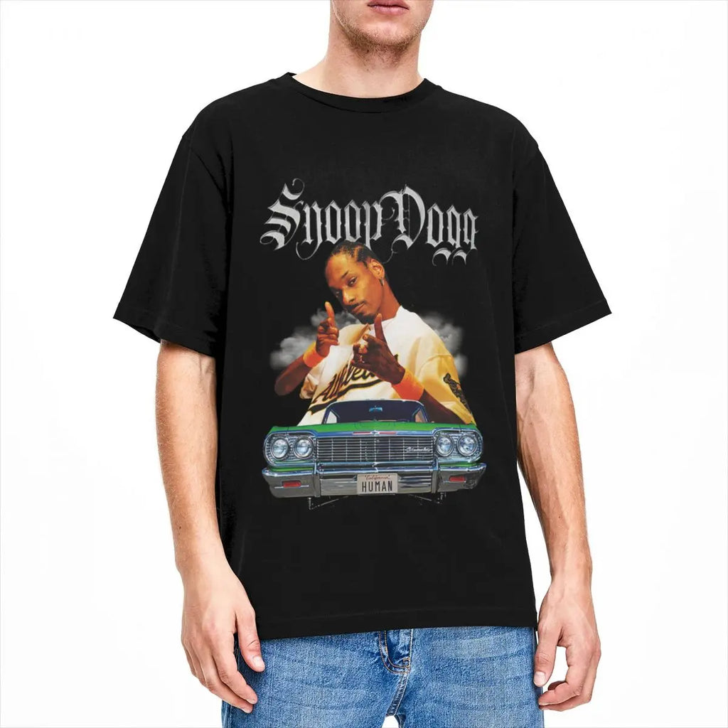 Snoop Dogg Men Women T Shirts Apparel Casual Tees T-Shirts Cotton Birthday Gift Clothes