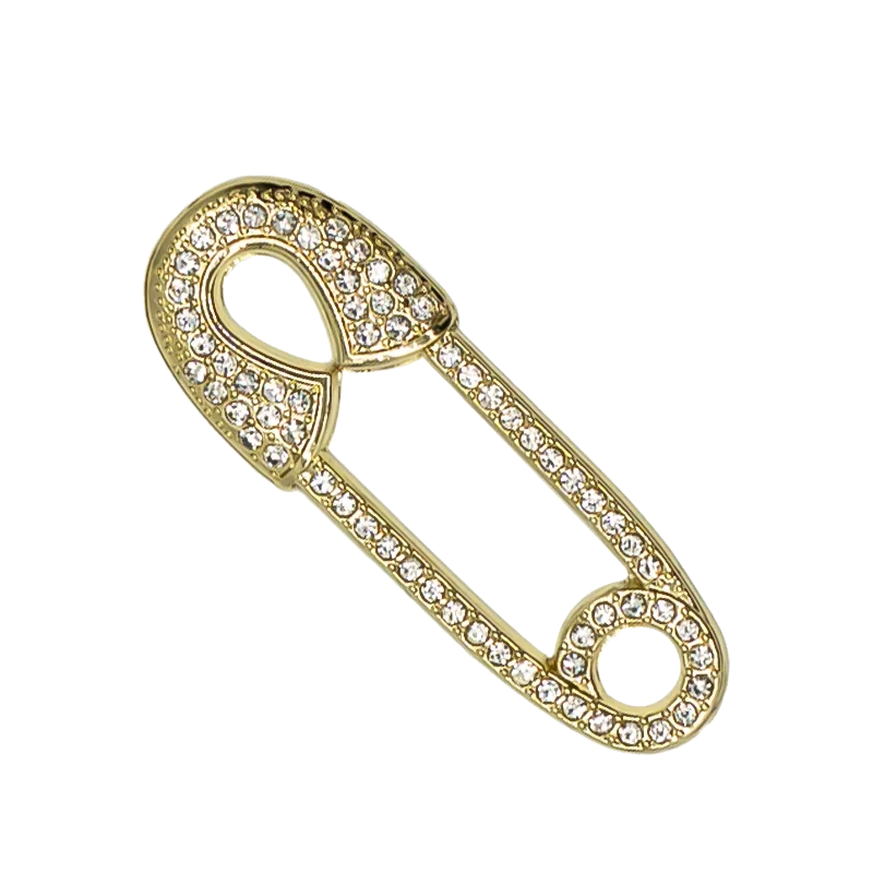 1pcs Golden Metal Shoe Charms Designer Shoe Decorations Luxury Shinning Butterfly Pins for Women Girls Sandal Accessories Buckle