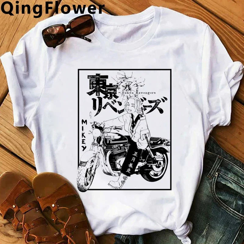 Hot Japanese Anime Tokyo Revengers T Shirt Men Chifuyu Matsuno Graphic Tees Anime T-shirt Unisex Summer Tops Tshirt Male