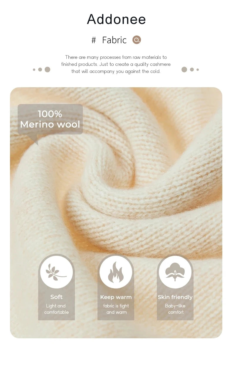 New 100% Pure Wool Knitwear Cardigan Sweater Men's Lapel Zipper Thick Jacket Shirt Collar Smart Casual Knitted Long Sleeve Tops