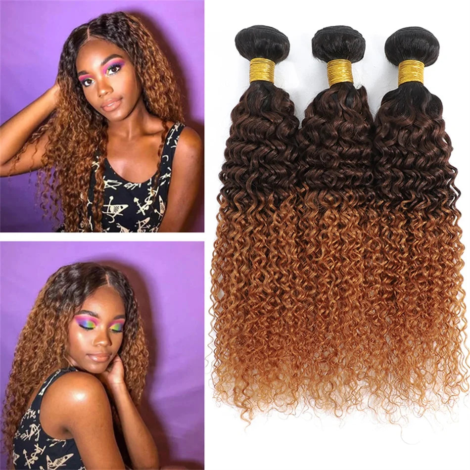 10A Mongolian Afro Kinky Curly Human Hair 2/3 Bundles with 4x4 Lace Closure 100% Unprocessed Virgin Kinky Curly Human Hair Weave