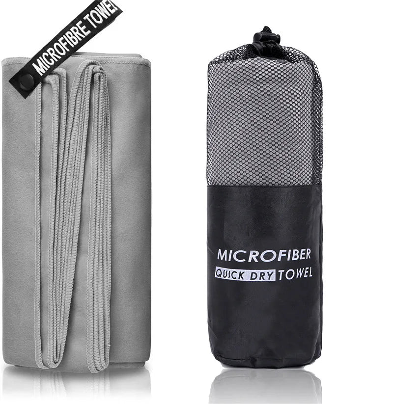 Quick-Drying Sports Towel 40x80/80x160CM Blue Grey Green Orange Swimming Gym Fitness Camping Running Beach Washcloth Towels