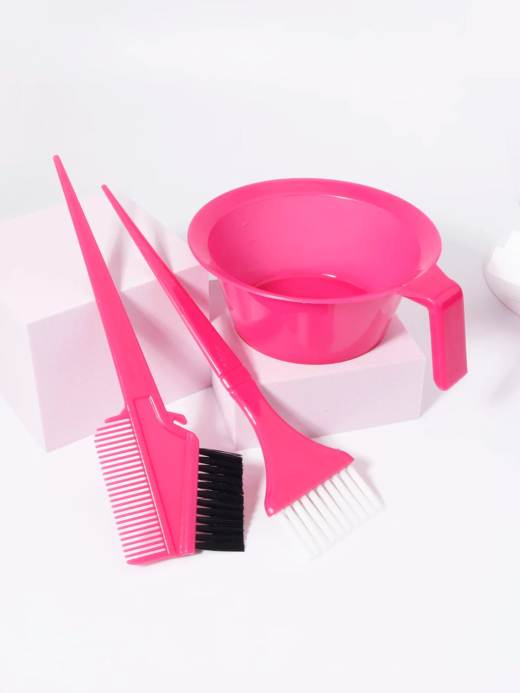 3pcs hair dye set, professional hair dye brush, hair dye bowl,  suitable for hair salons, special for real hair wigs