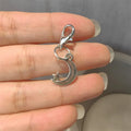 1PCS Fashion Silver Pearl Bow Pendant Gemstone Shoelaces Charms for Sneakers Shoe Decorations Buckle Girl Heart Shoe Charm