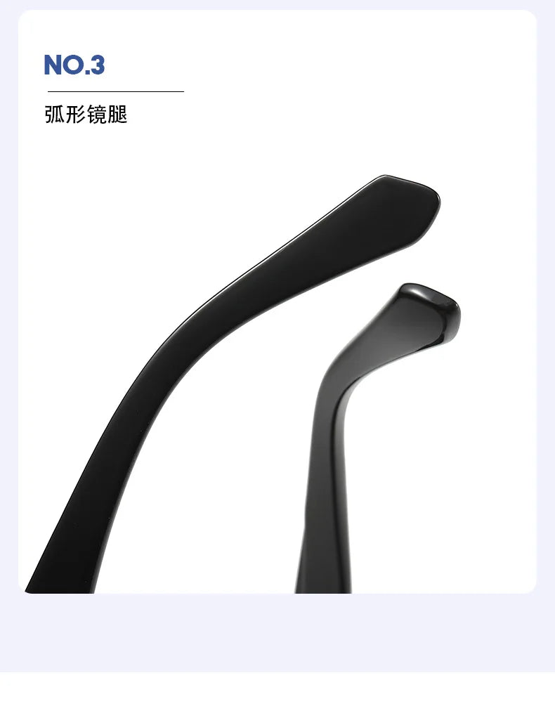 Fashion Cat Eye Women's Sunglasses 2025 Luxury Brand Designer Black Leopard Small Frame Sun Glasses UV400 Girl Letter Eyewear