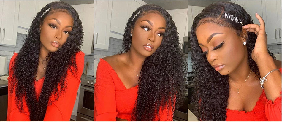 Indian Afro Kinky Curly Bundles Human Hair Extensions 100% Unprocessed Virgin Human Hair Weave Bundles Deal Jerry Curl 1/3/4PCS