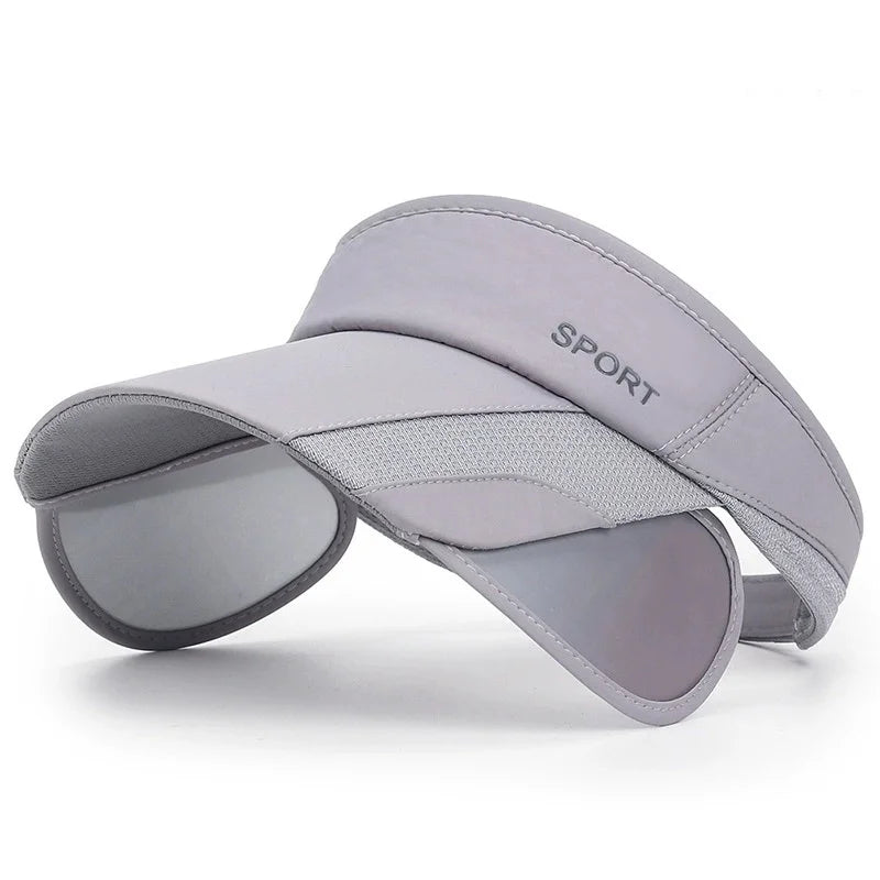 New Summer Outdoor Sport Casual Sports Empty Cap Men's Fishing Widened Pull-Out Brim Sunshade Sun Protection Hat Women