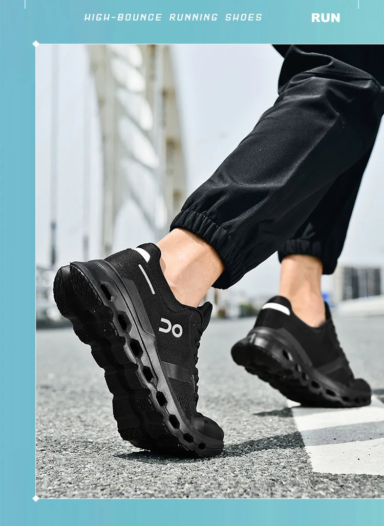 Fashion New 2025 Men Flick Running Shoes Training Mens Sneakers Outdoor Comfy Breathable Lining Hollow Sole Tennis Shoes Yeezy