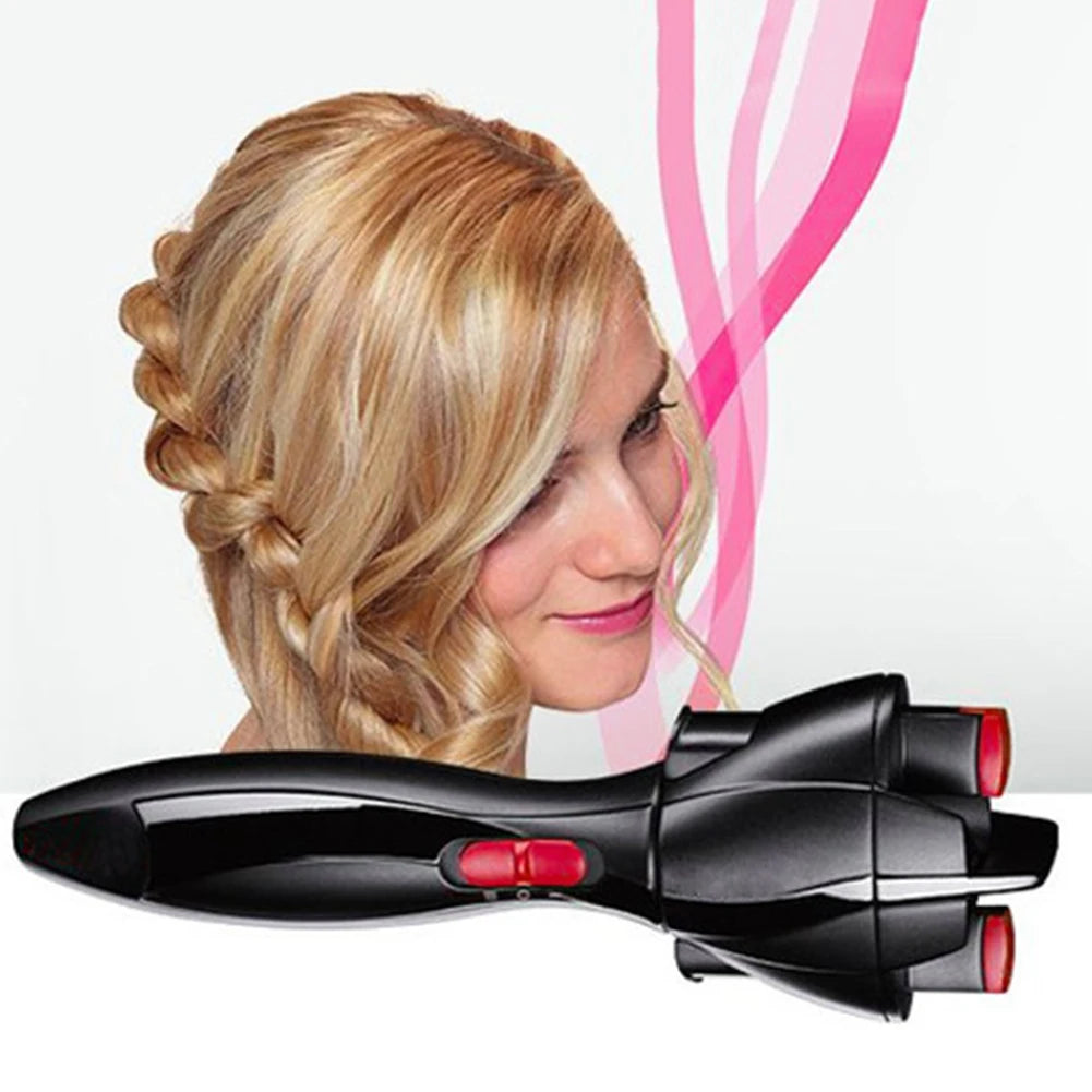 Electric Hair Braider ABS Plastic Automatic Twist Knitted Device Hairstyle Braiding Machine DIY Hair Styling Tools