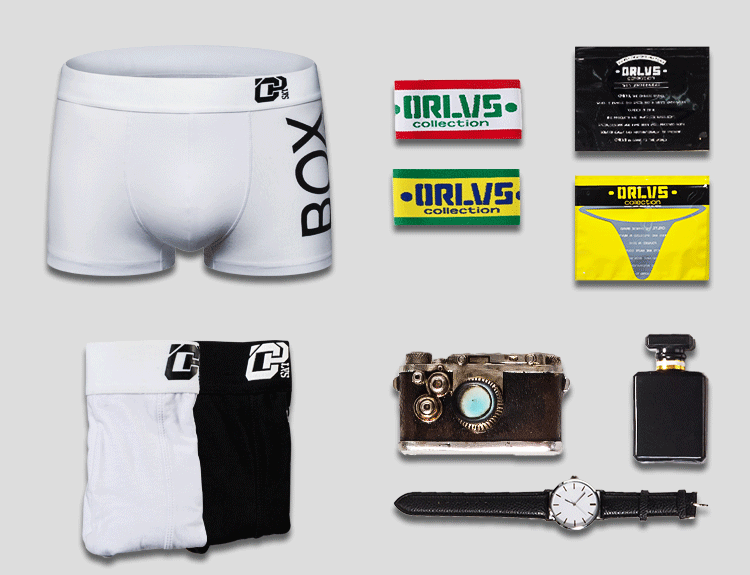 ORLVS Brand Men Underwear Boxer cotton mens underpants male panties  shorts U convex pouch for gay breathable calzoncillo hombre