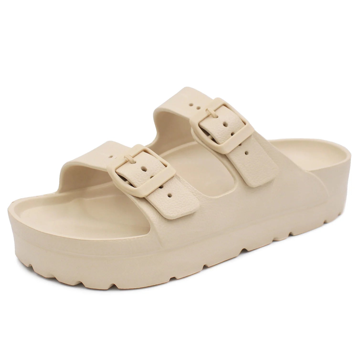 fashion Women Slippers Platform Beach Shoes Girl Outdoor Slides EVA flip flops For Home Shoes buckle Soft Thick Sole Sandals