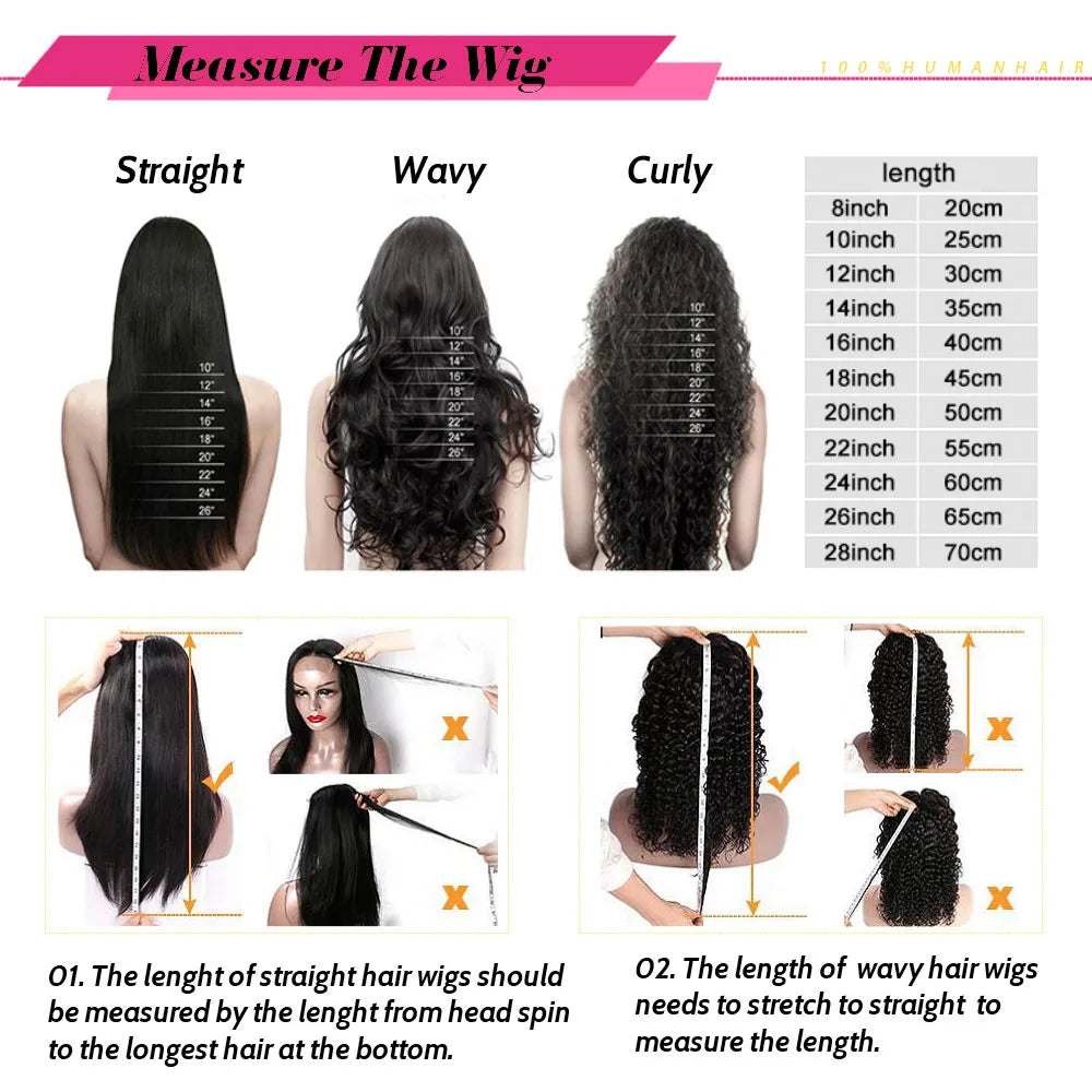 Deep Wave Lace Frontal Wig 13x4/13x6 Hd Lace Frontal Wigs Female Black Human Hair Ready To Wear Human Hair Wigs