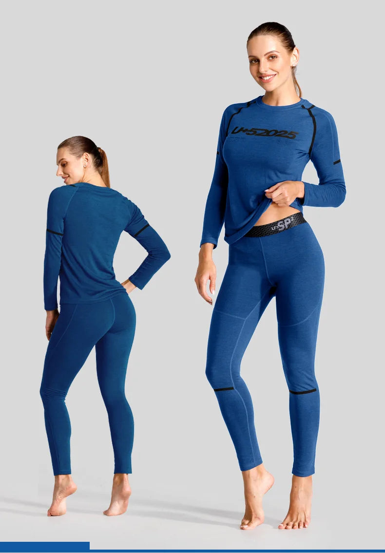 52025 Premium Warm Thermal Underwear – Fleece-lined, Stylish with Superior Warmth. Advanced Insulation & Supreme Comfort