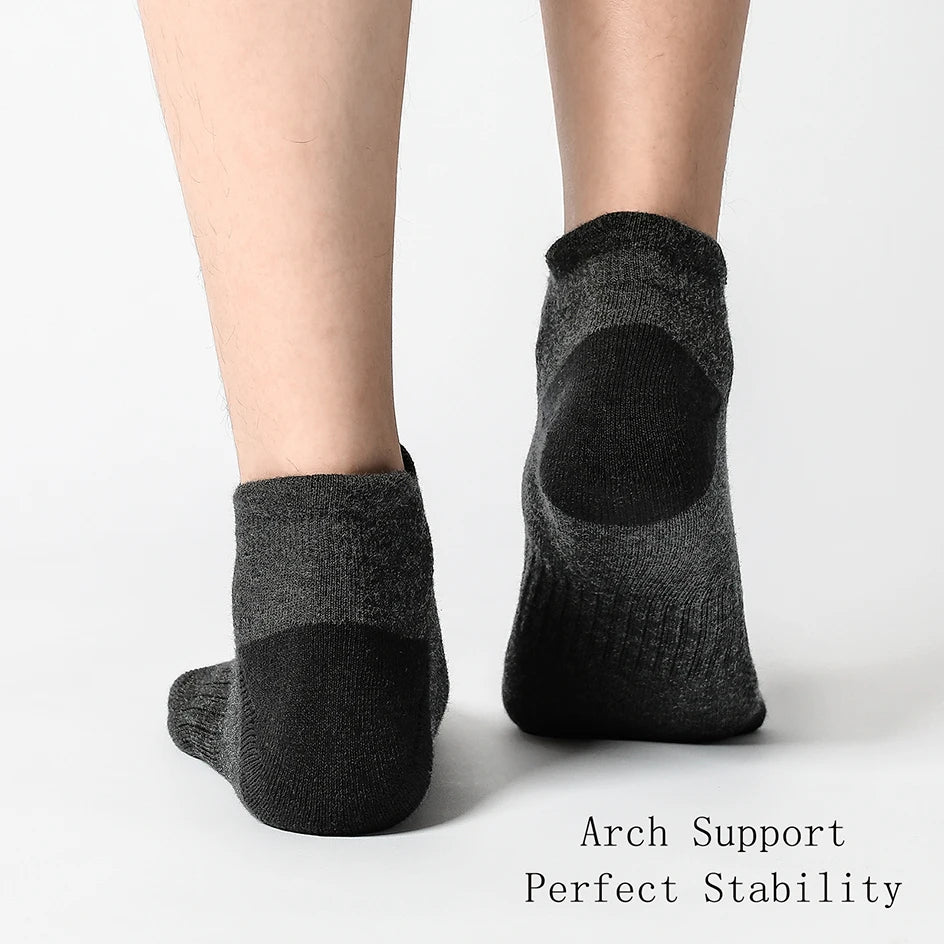 6/12 Pairs Cotton Man and Women Socks Sports Solid Color Male's Short Sock For Cycling Breathable Mesh Ankle Summer Casual Socks